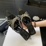 Eilyken Crystal Embellished Heel 6 cm X0053