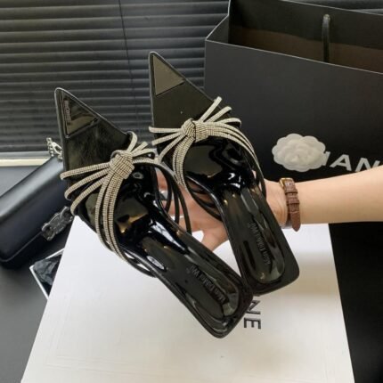Eilyken Crystal Embellished Heel 6 cm X0053