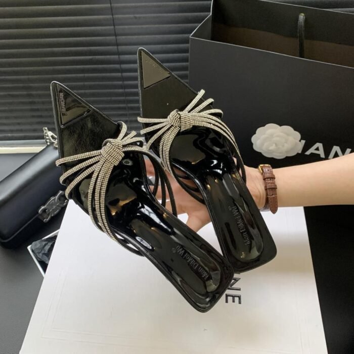 Eilyken Crystal Embellished Heel  6 cm X0053