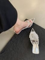 Eilyken Crystal Embellished Heel 6 cm X0053