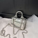 Luxury Mini Metal Clutch Bag - BA065