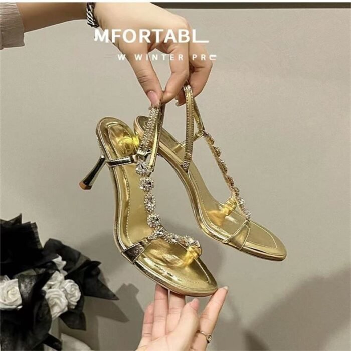  Elegant 6cm Stiletto Sandals Heels for Women - N0137