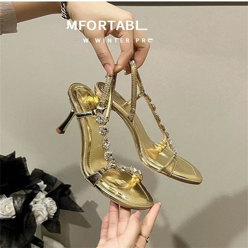  Elegant 6cm Stiletto Sandals Heels for Women - N0137