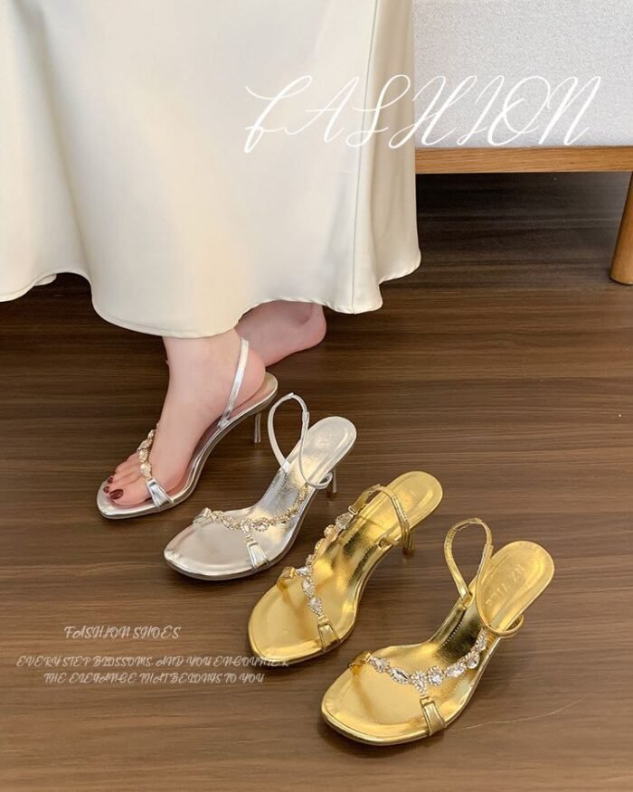  Elegant 6cm Stiletto Sandals Heels for Women - N0137