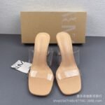 Zara Basic Collection Transparent Heel Sandals for Women - Z0021