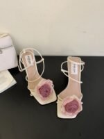 Elegant Floral High Heel Sandals for Women - X0027
