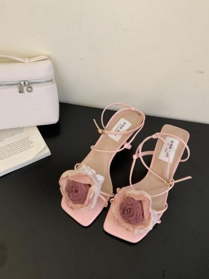 Elegant Floral High Heel Sandals for Women - X0027