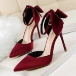 Bigtree Elegant Satin High Heel Pumps - B0003