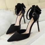 Bigtree Elegant Satin High Heel Pumps - B0003