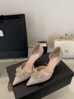 Elegant Glistening High Heel Closed-Toe Shoes - NN009