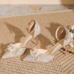 Elegant Glistening High Heel Closed-Toe Shoes - NN009