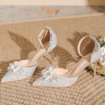 Elegant Glistening High Heel Closed-Toe Shoes - NN009