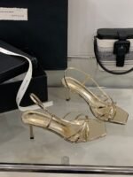 Stiletto Square Toe Strappy Heels - NN013