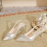 Sparkle Embellished Pointed Toe Pumps 6cm Heel - NN017