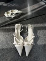 Pointed Toe Slingback Heels - NN023
