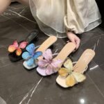 Butterfly Heel Sandals for Women - NN027