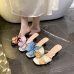 Butterfly Heel Sandals for Women - NN027