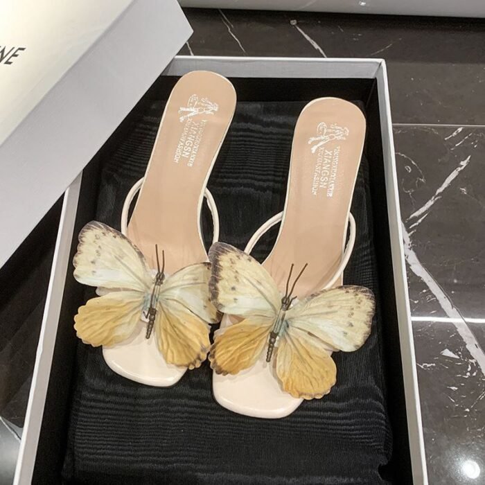 Butterfly Heel Sandals for Women - NN027