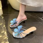 Butterfly Heel Sandals for Women - NN027