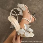 Butterfly Ankle Strap High Heels for Women -10cm - NN029