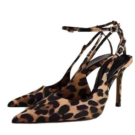 ZARA Style Leopard Print Stiletto Heels - Z0112