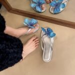 Women's Butterfly Embellished Wedge - NN032