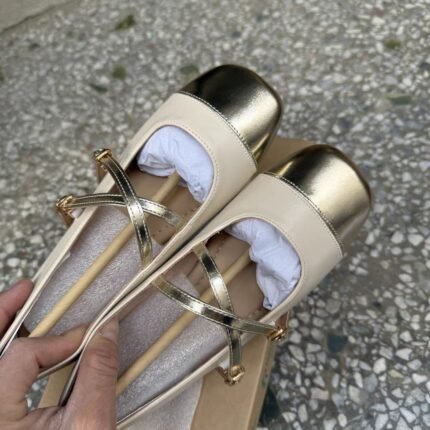 Elegant Toe Cap Flats - NN038